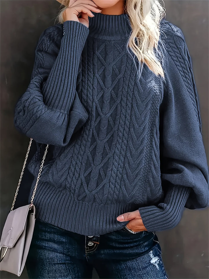 Lory | Casual Long Sleeve Knitted Sweater